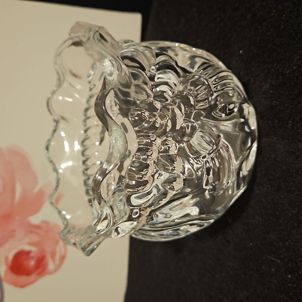 DePlomb crystal candy dish